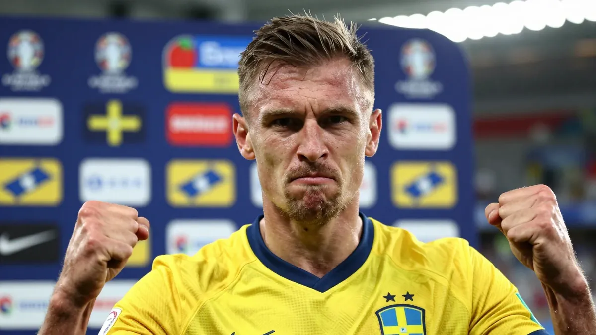 Sweden Wins 3-0 Against Montenegro in Euro Debut